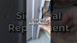 Garage Door perimeter seal replacement [upl. by Alleber]