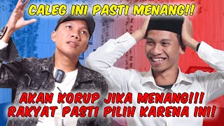 CALEG MUDA TERJUJUR SE INDONESIA SAMPEK KESURUPAN DI PODCAST  ISI OTAK CALEG ADA DISINI [upl. by Eeroc78]