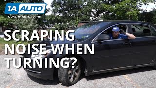 Scraping While Turning How to Inspect Your Car or Truck Brakes [upl. by Anitroc828]