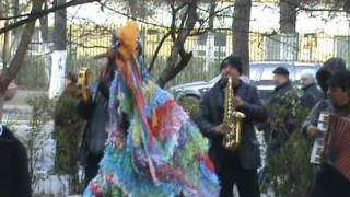 capra la constantacaprathe goat romanian christmas tradition in constanta [upl. by Innoj309]