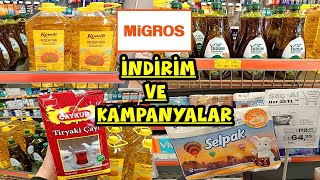 MİGROS FIRSATLARI🔔KOMİLİ 5 LT YAĞ ÇAYKUR SELPAK İNDİRİMDE📣❗💯MİGROS MARKET FİYATLARI MİGROS AKTÜEL [upl. by Gilmour]