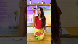 MY KID ONLY EATS SWEETS Lets make healthy ice cream from watermelon cool DIY idea😱🍉🍓 [upl. by Nalla726]