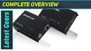 IOGEAR HDBaseT HDMI Extender Over Cat5e6  4K UHD  Up To 230ft 1080P 130ft 4K  Best [upl. by Orihakat5]