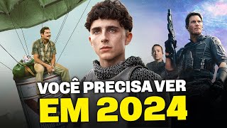 7 FILMES QUE VOCÊ PRECISA ASSISTIR EM 2024 [upl. by Elocel594]