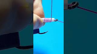 Fishing knot skills with tool fishing shorts [upl. by Ainuj]