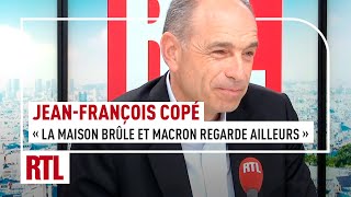 JeanFrançois Copé  quotLa maison brûle et Macron regarde ailleursquot [upl. by Cammie]