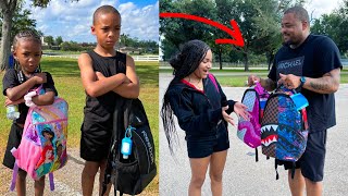 SIBLINGS SHAMES POOR GIRL FOR HAVING CHEAP BACKPACK THEY GET CAUGHT [upl. by Norean]