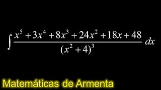 integracion por fracciones parciales ejemplo 62 [upl. by Rosa978]