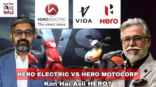 Hero Electric VS Hero Motocorp  Kon Hai Asli HERO [upl. by Gerta]