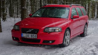 2006 volvo v70 r II passion red 296 hp visual review interior exterior [upl. by Ina]