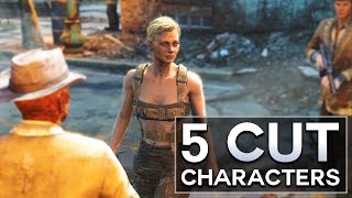 Fallout 4  5 Cut Characters [upl. by Mychal273]