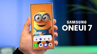 Samsung One UI 7  THE BIG UPDATE [upl. by Acirtap821]