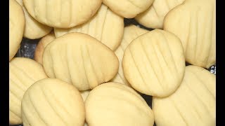 Butter Cookies Recipe  How to make Butter biscuits at Home  Eggless Butter Cookies  Easy amp Tasty [upl. by Kashden]