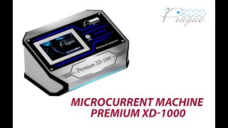 Microcurrent machine Premium XD1000 Beauty equipment by Alvi Prague [upl. by Marfe]