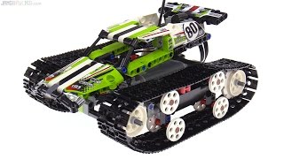 LEGO Technic RC Tracked Racer review 42065 [upl. by Hadeehsar]