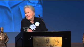 Marlene Dietrichs daughter Maria Riva speaking at the William J Donovan Award® Dinner [upl. by Aeynod689]