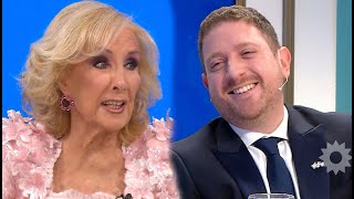 La pícara pregunta de Joni Viale que Mirtha se negó a contestar [upl. by Aynatahs]