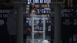 CLARESSA SHIELDS GOING FOR THE HEAVYWEIGHT WORLD TITLE [upl. by Zoubek]