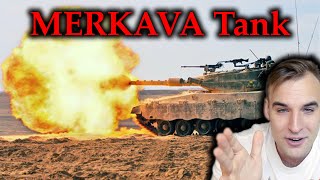 Estonian Soldier reacts to MERKAVA Tank [upl. by Ardnala555]