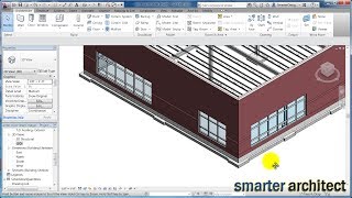 Revit Tutorials  Revit Architecture Creating Exterior Storefront [upl. by Anahsek108]