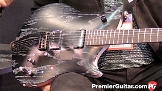 NAMM 17  Relish Guitars Phantom Jane Demo [upl. by Shanly]