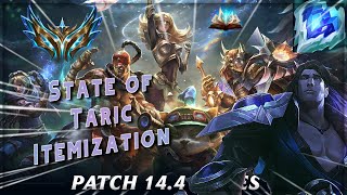 Season 14 Taric Itemization  Where We Are At [upl. by Chyou]