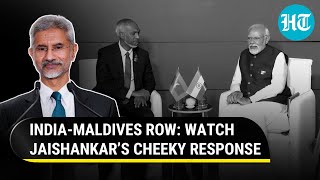 Holiday In Other Countries Jaishankar Responds As Maldives Muizzu Targets India  Watch [upl. by Eniamrehc]