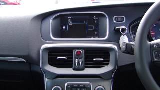 Volvo V40 Infotainment walkthrough [upl. by Adnerol]