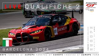 DIRETTA  Qualifiche 2  Barcellona  Fanatec GT Europe 2024 Italiano [upl. by Mulvihill601]