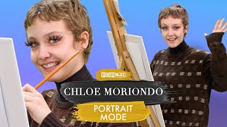 Chloe Moriondo Paints A SelfPortrait And Answers Questions About Their Life  Portrait Mode [upl. by Jocelyne182]