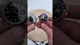 Rolex Shootout Seadweller GMT Master 2 and Explorer 2 [upl. by Dimond]