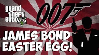 GTA 5 Online  quotJAMES BOND 007quot Easter Egg Js Bonds Location GTA 5 Online Easter Eggs [upl. by Rumpf]