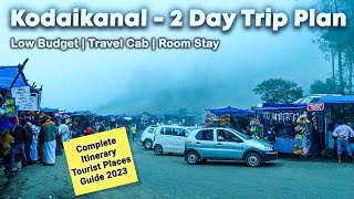 Kodaikanal Weekend Trip Plan With Budget  Cab and Room Stay Details Complete Itinerary [upl. by Alicec638]