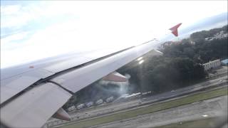 AirAsia AK 6351 take off to Kuching [upl. by Erdnassac986]