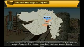 CLASS 10 SS CH 1  16 CULTURAL HERITAGE OF GUJARAT [upl. by Trilley]