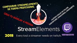 COMO CONFIGURAR TU STREAM DE TWITCH DE FORMA PROFESIONAL Y FACIL 2018 [upl. by Yrram]