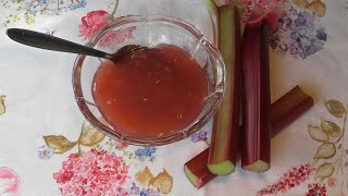 Rhabarbermarmelade mit Ingwer [upl. by Ahk]