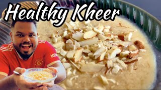 HEALTHY KHEER RECIPE LOW CALORIES KHEER RECIPE DALIYA amp JAGGERY KHEER RECIPE kheerrecipe kheer [upl. by Chad243]