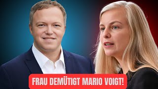 Frau Demütigt Mario Voigt Wiebke Muhsal [upl. by Newo883]