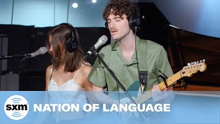 Nation of Language — Treasure Aldous Harding Cover Live  SiriusXM [upl. by Airad301]