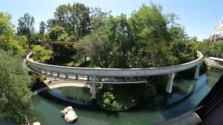 monorail ride into Disneyland wewalkdisneyland [upl. by Tallbot786]