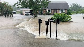 Flash Flooding Emergency In Foley Alabama [upl. by Eibur]