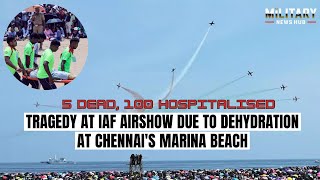 Indian Air Show Disaster 5 Dead 100 Hospitalized 2024 [upl. by Gusty]