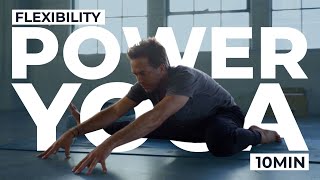 Power Yoga for Flexibility 10Minute Flow to Strengthen and Stretch [upl. by Joel472]