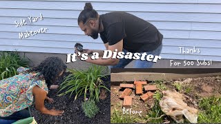 Landscaping Idea for the Front Yard Side Yard Makeover500 Subscribers gardening landscaping [upl. by Isadore]