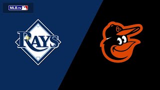 Tampa Bay Rays VS Baltimore Orioles MLB live PLAY BY PLAY scoreboard 9824 [upl. by Galatia]