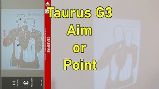 Taurus G3 Aim or Point Laser Dryfire 💥🔫🎯👈JamesBondJB007 taurusfirearms [upl. by Etteb]