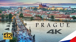 Prague Czech Republic In 4K 🇨🇿 With Subtitles [upl. by Nosiaj634]