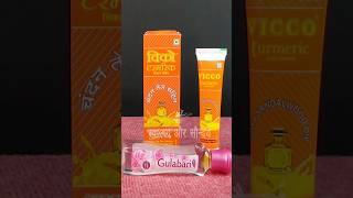 I use Vicco Turmeric Cream amp Gulabjal at night for Spotless amp Glowing Face know its benefit shorts [upl. by Aicala]