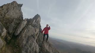 Yr WyddfaSnowdon Crib Goch clips GoPro HERO9 [upl. by Adiaj]